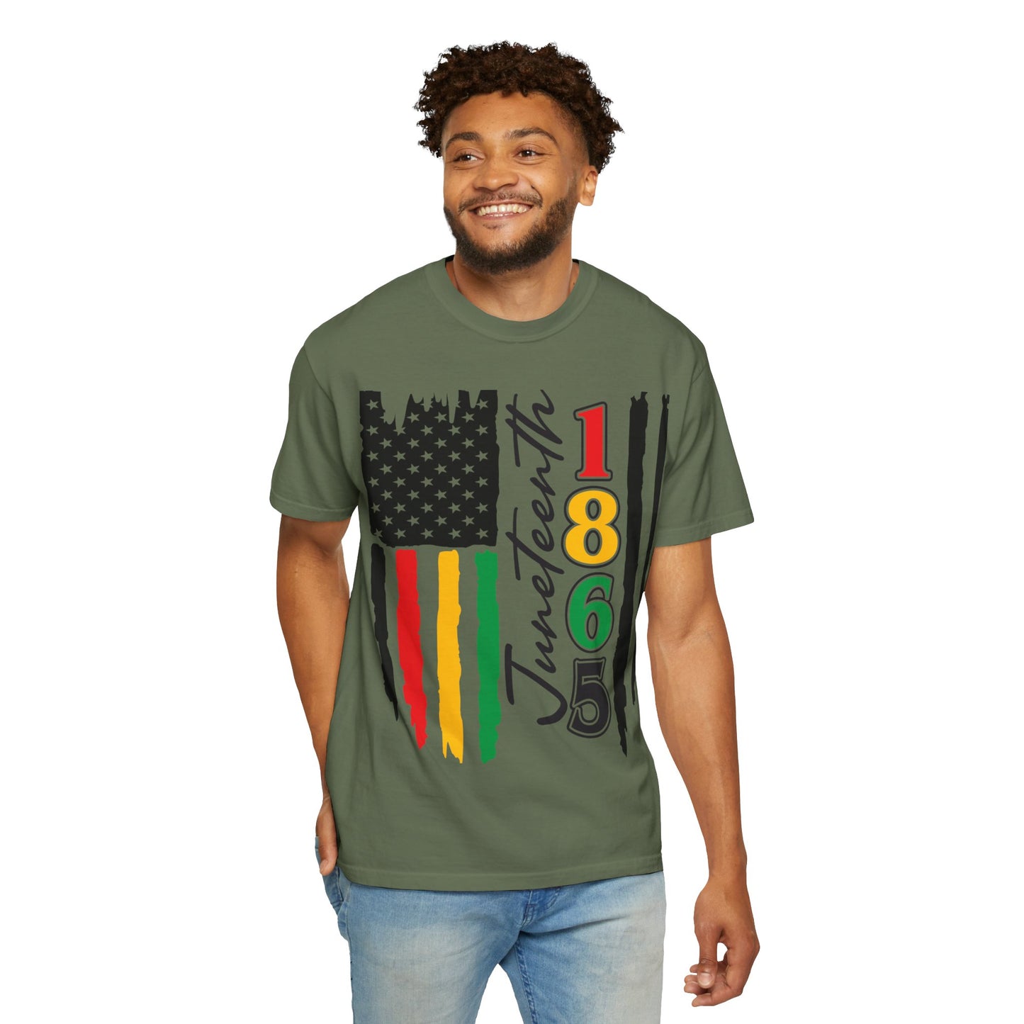 Juneteenth 1865 Flag Unisex T-Shirt 1717