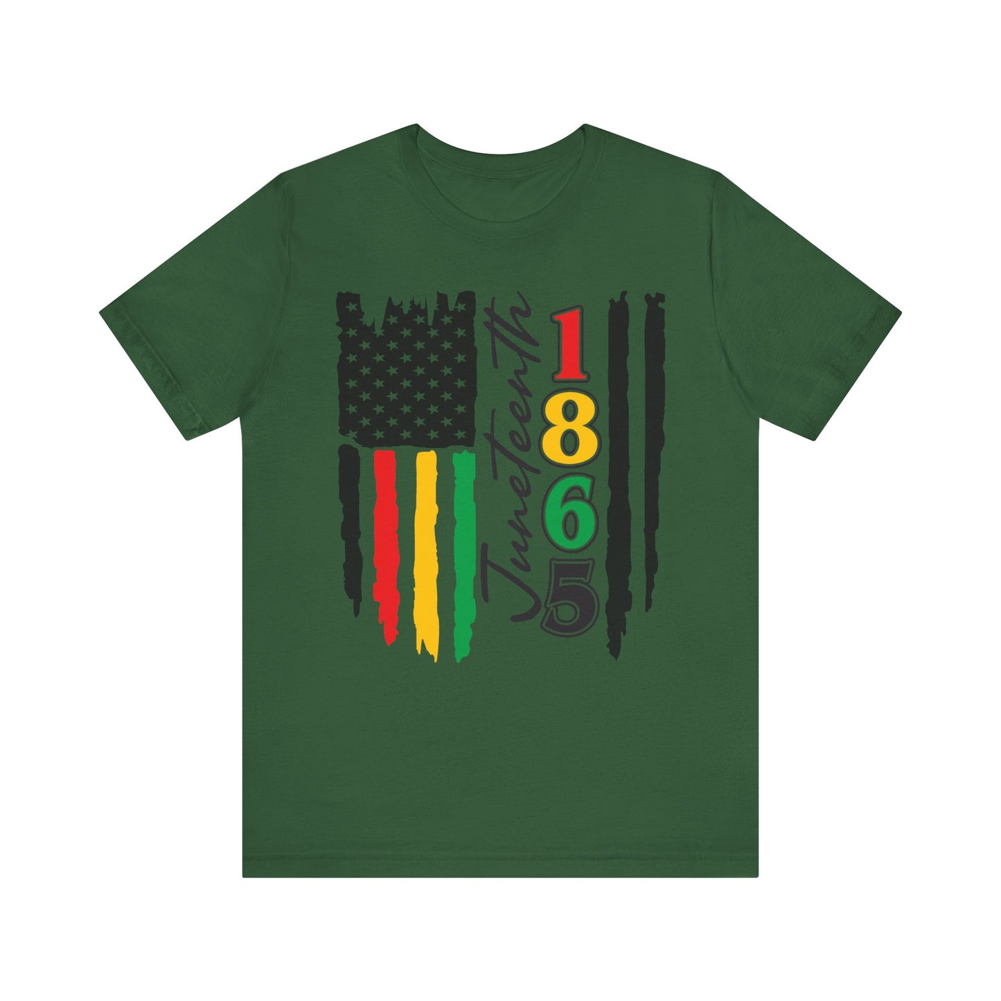 Juneteenth 1865 Flag uTee 3001