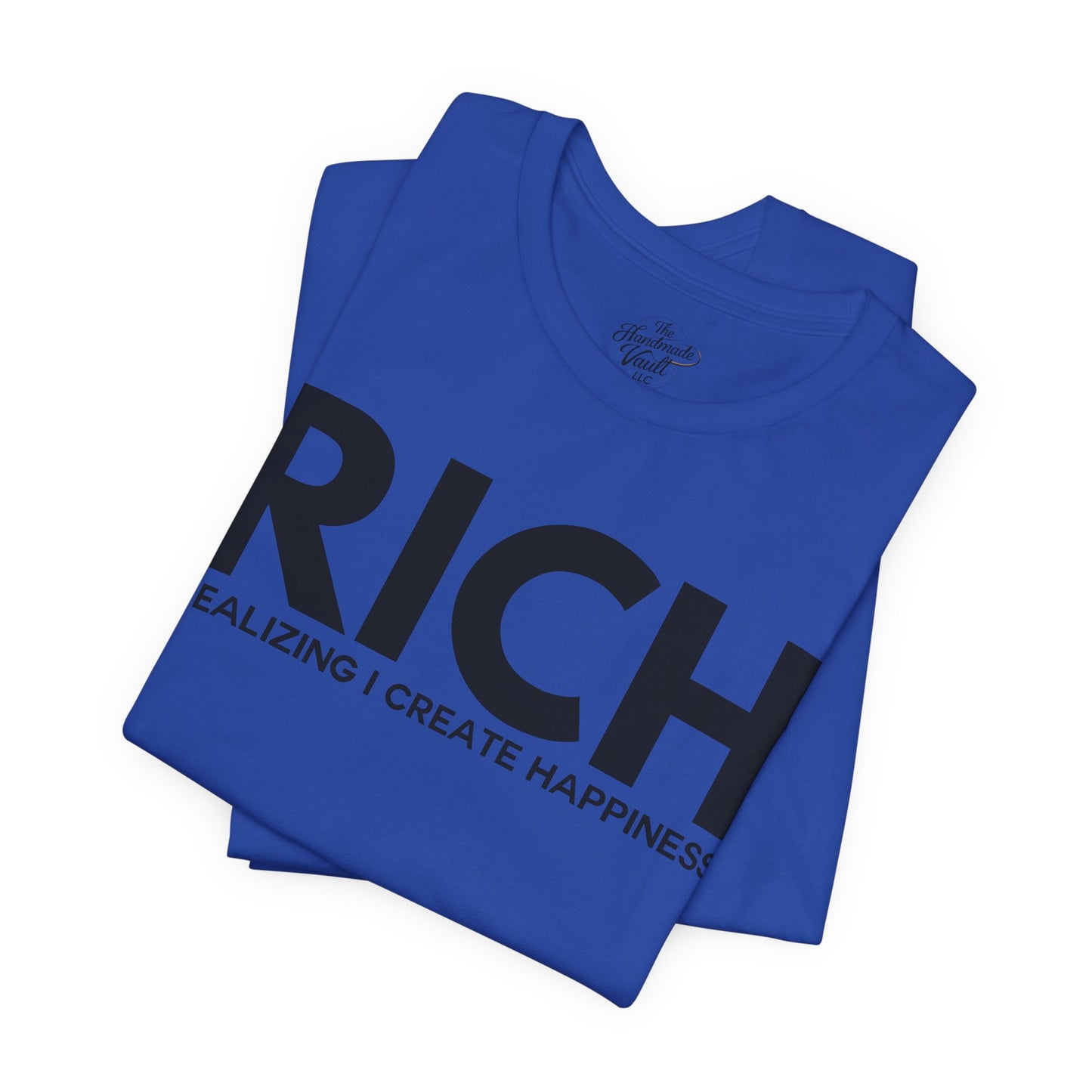 Embrace Happiness Inspirational Short Sleeve Tee