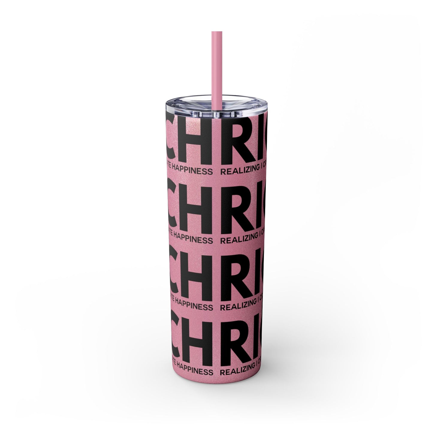 Rich Mindset Woman Skinny Tumbler