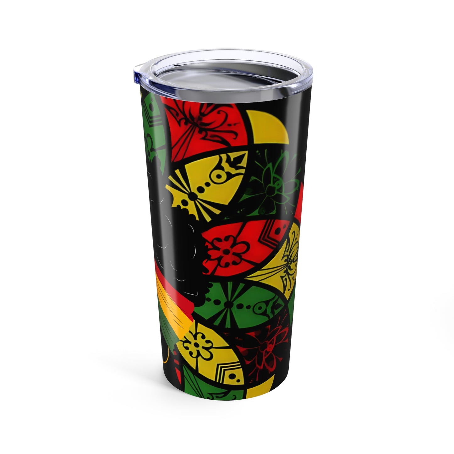 Rasta Vibes 20oz Travel Tumbler Cup
