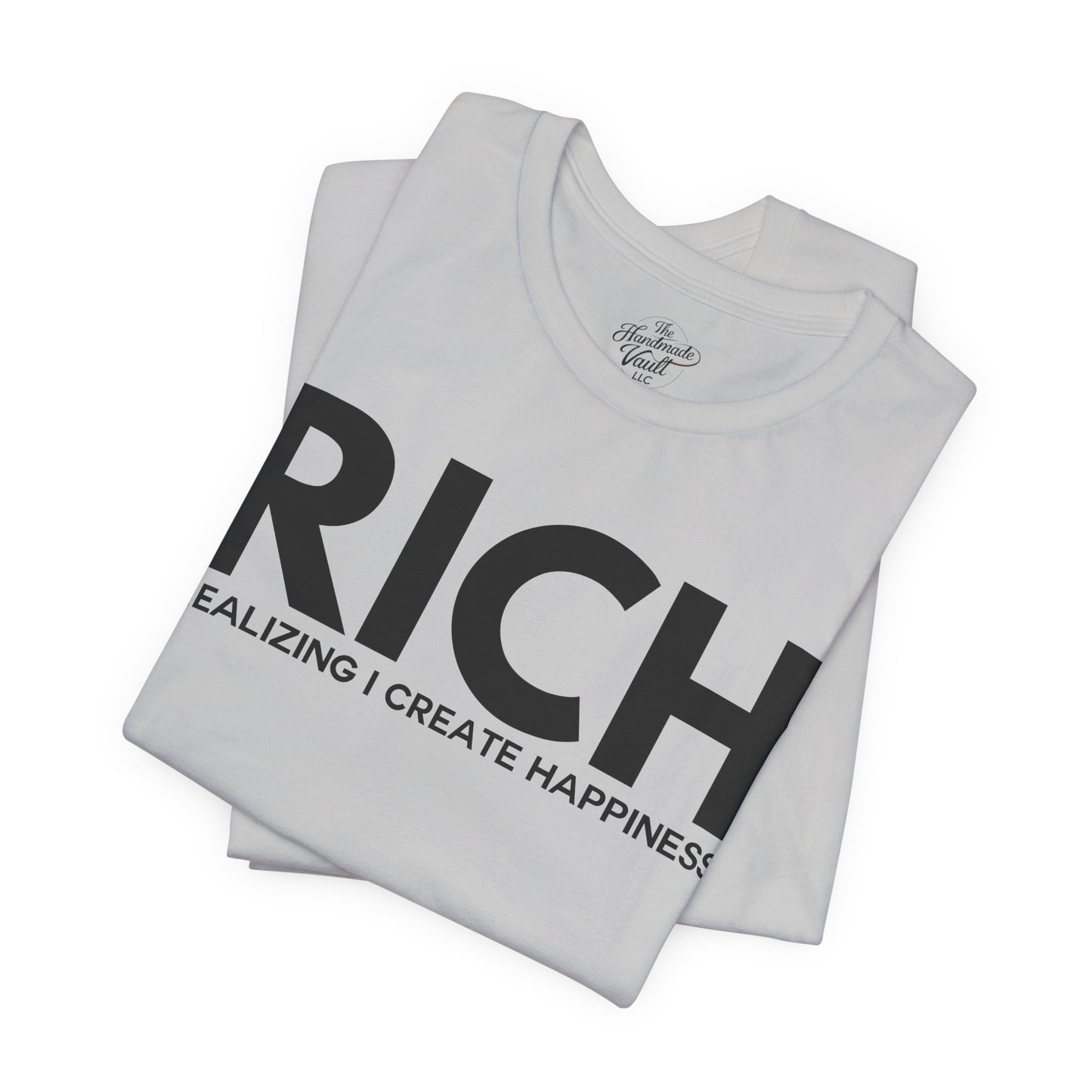 Embrace Happiness Inspirational Short Sleeve Tee