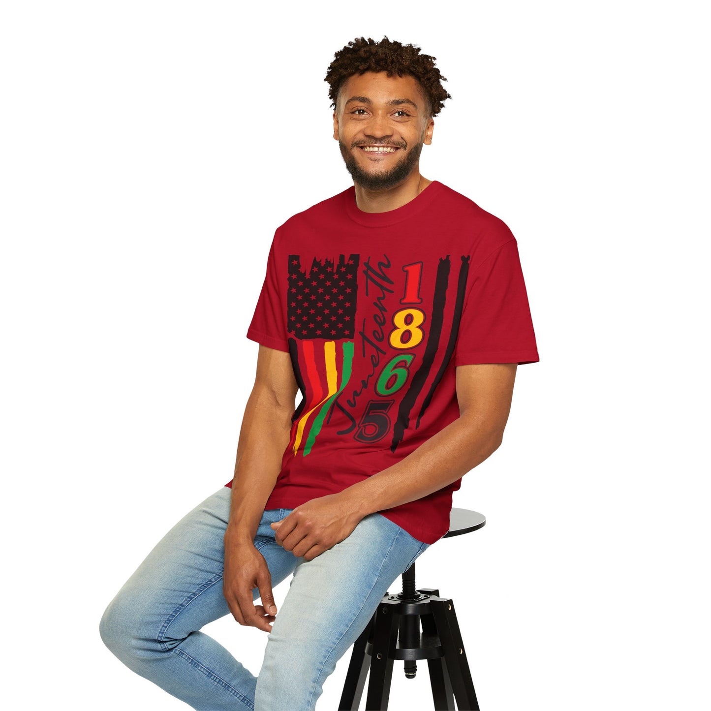 Juneteenth 1865 Flag Unisex T-Shirt 1717