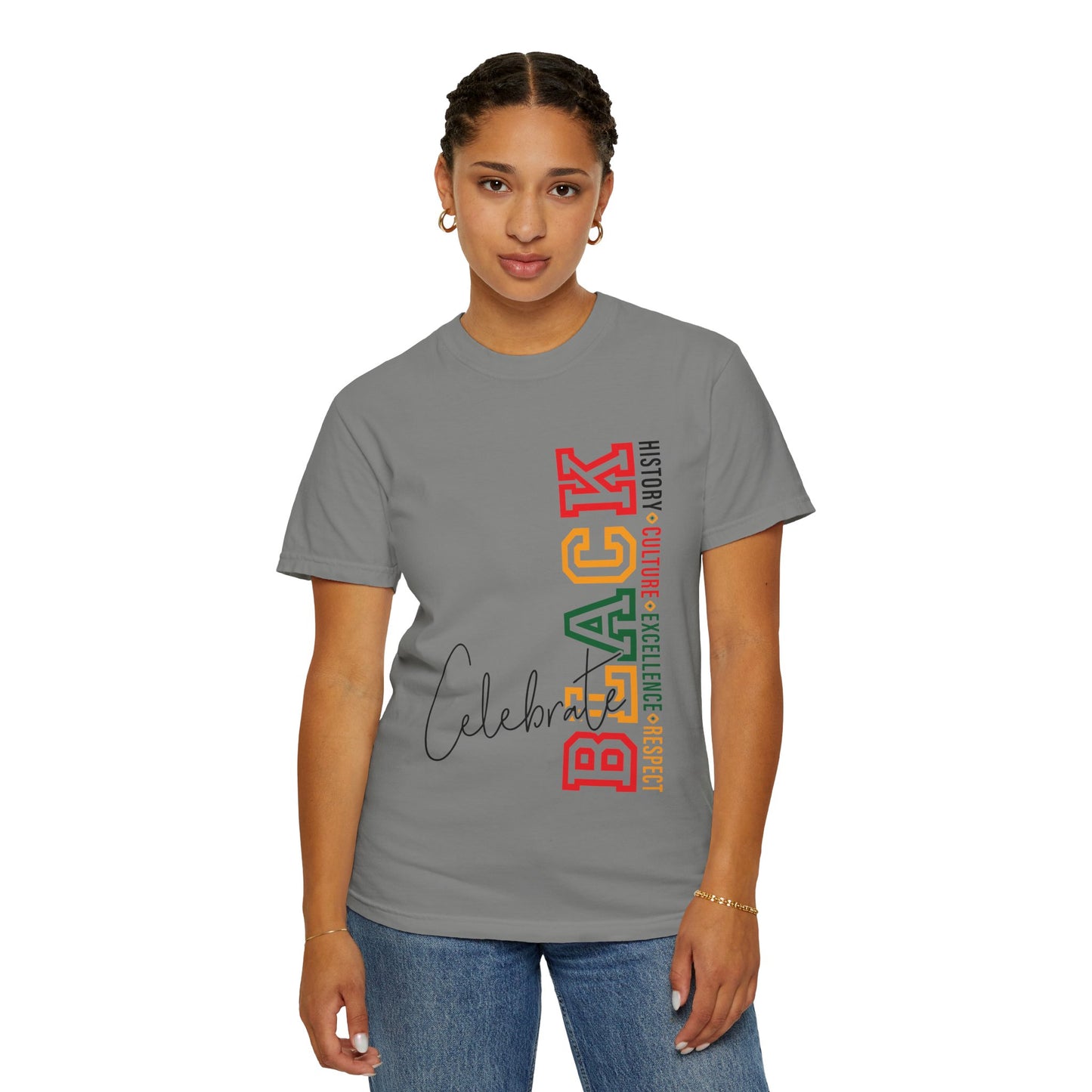 Celebrate Black | History, Culture, Excellence, Respect Unisex T-Shirt
