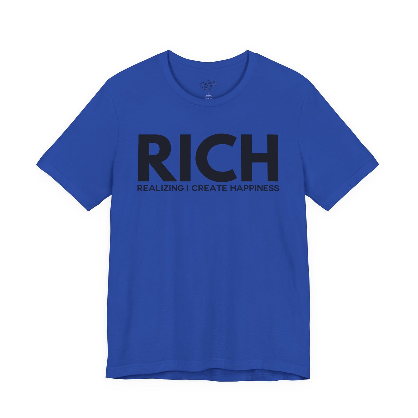 Embrace Happiness Inspirational Short Sleeve Tee