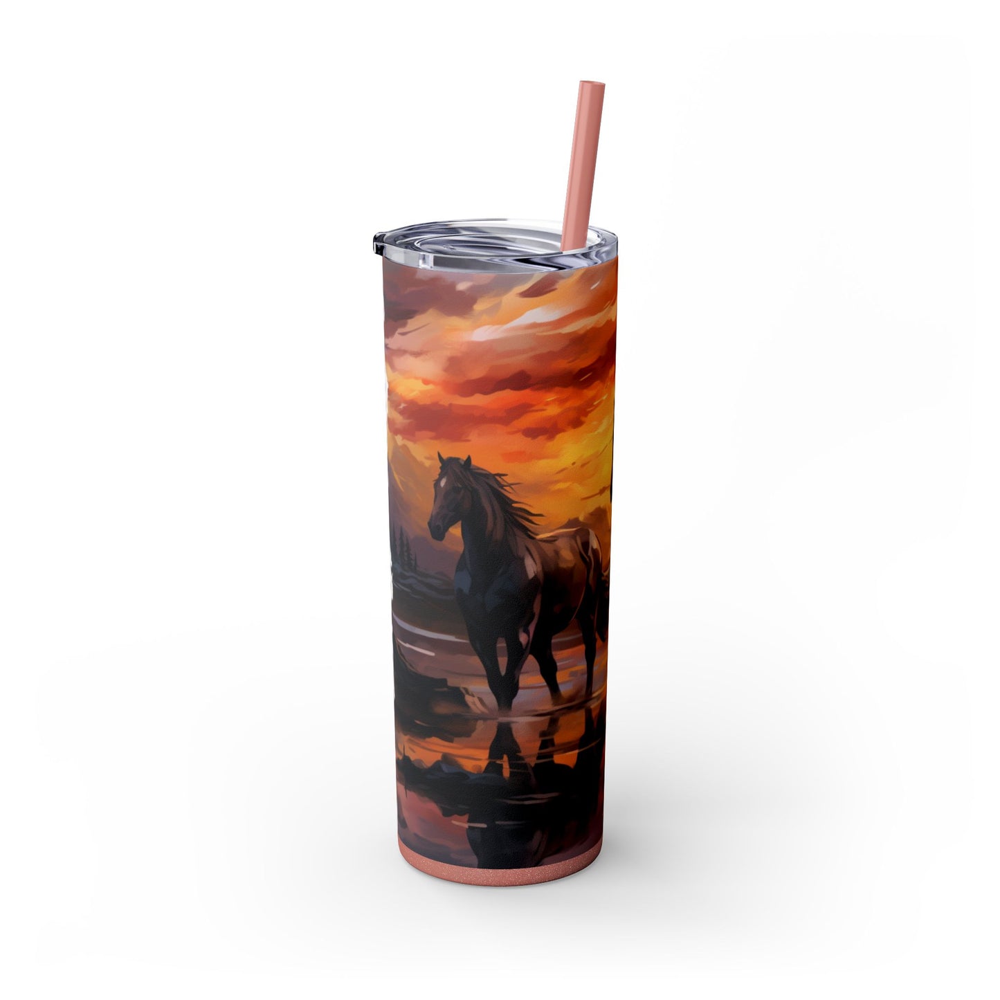 Wild Sunset Skinny Tumbler, 20oz