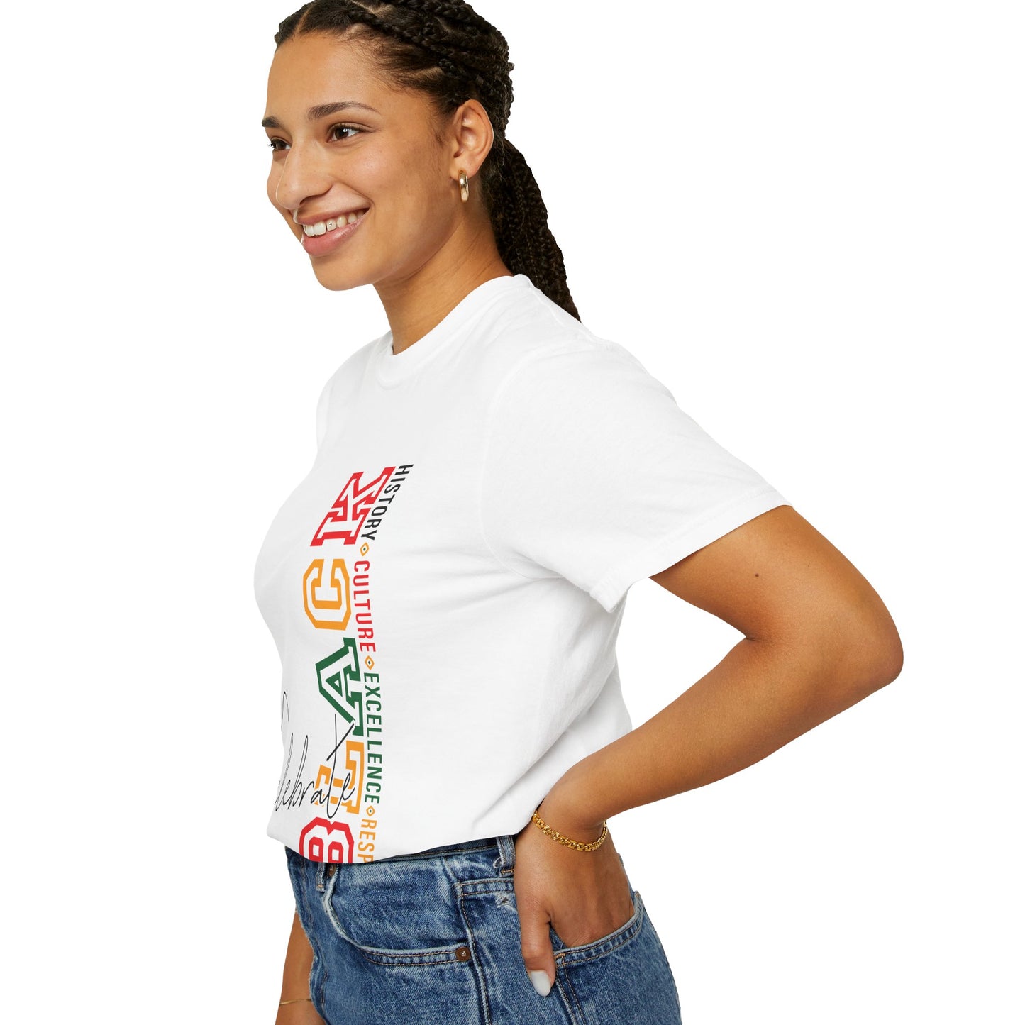 Celebrate Black | History, Culture, Excellence, Respect Unisex T-Shirt