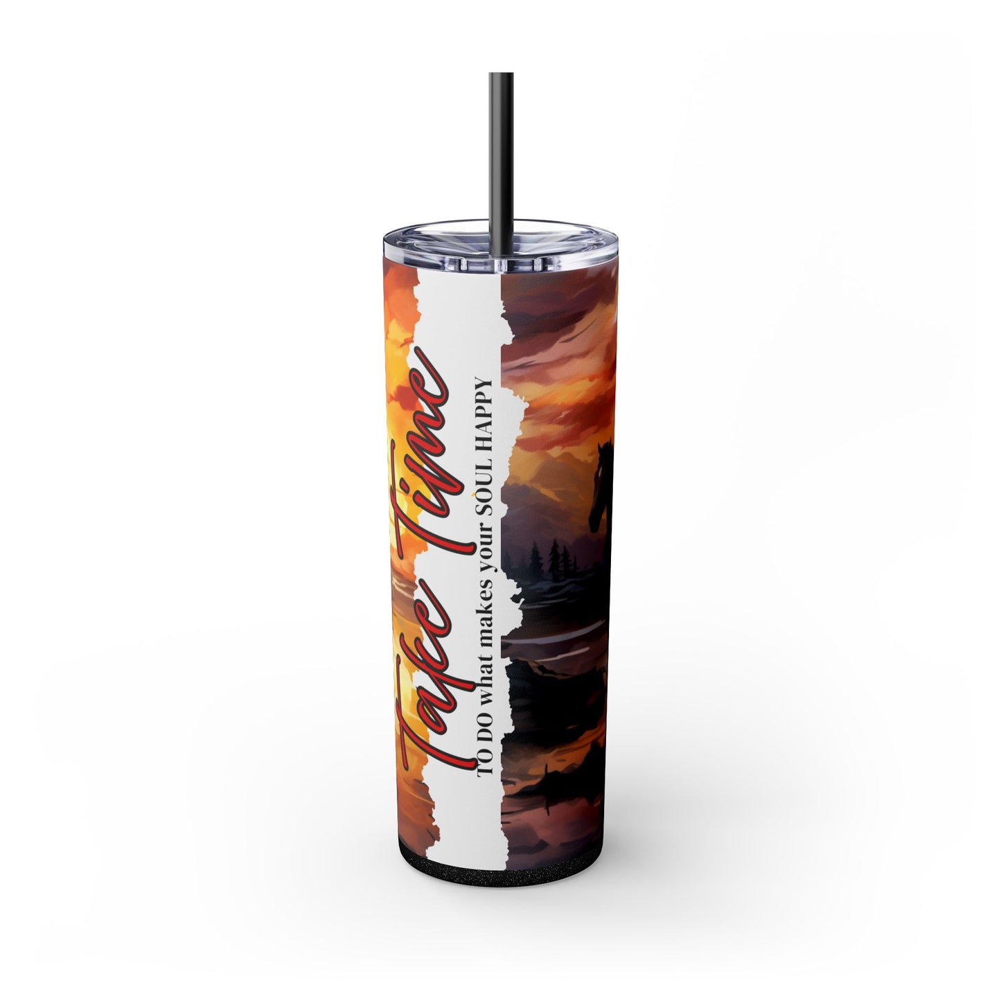 Wild Sunset Skinny Tumbler, 20oz