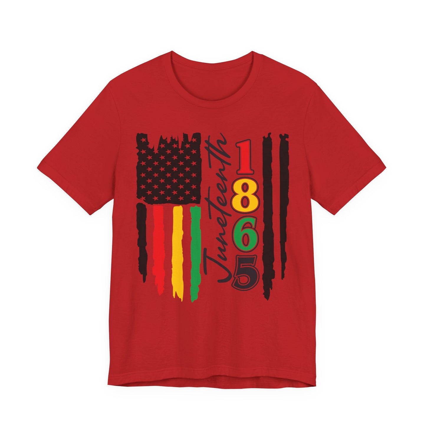 Juneteenth 1865 Flag uTee 3001