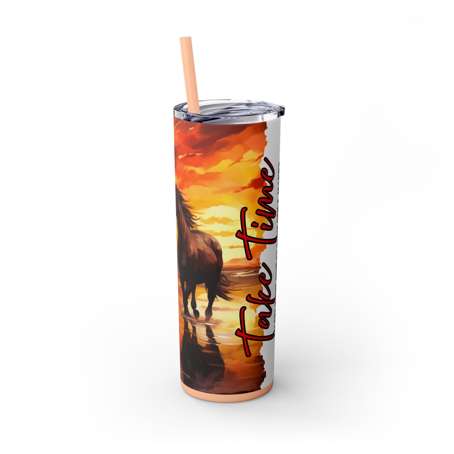 Wild Sunset Skinny Tumbler, 20oz