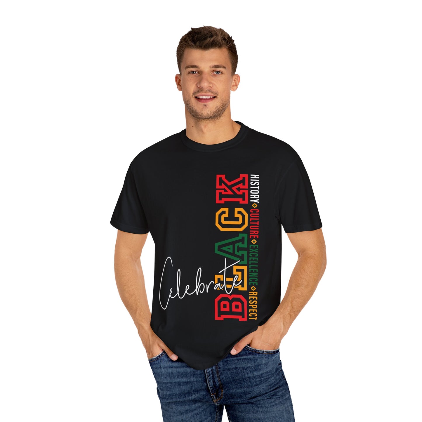 Celebrate Black | History, Culture, Excellence, Respect Unisex T-Shirt