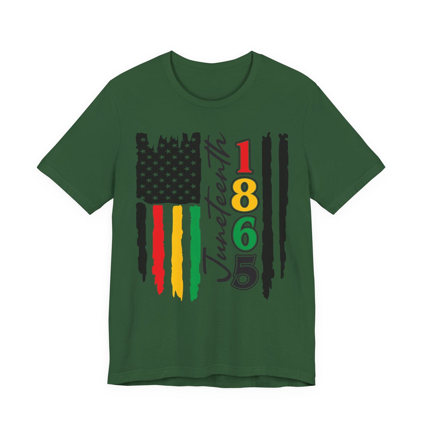 Juneteenth 1865 Flag uTee 3001