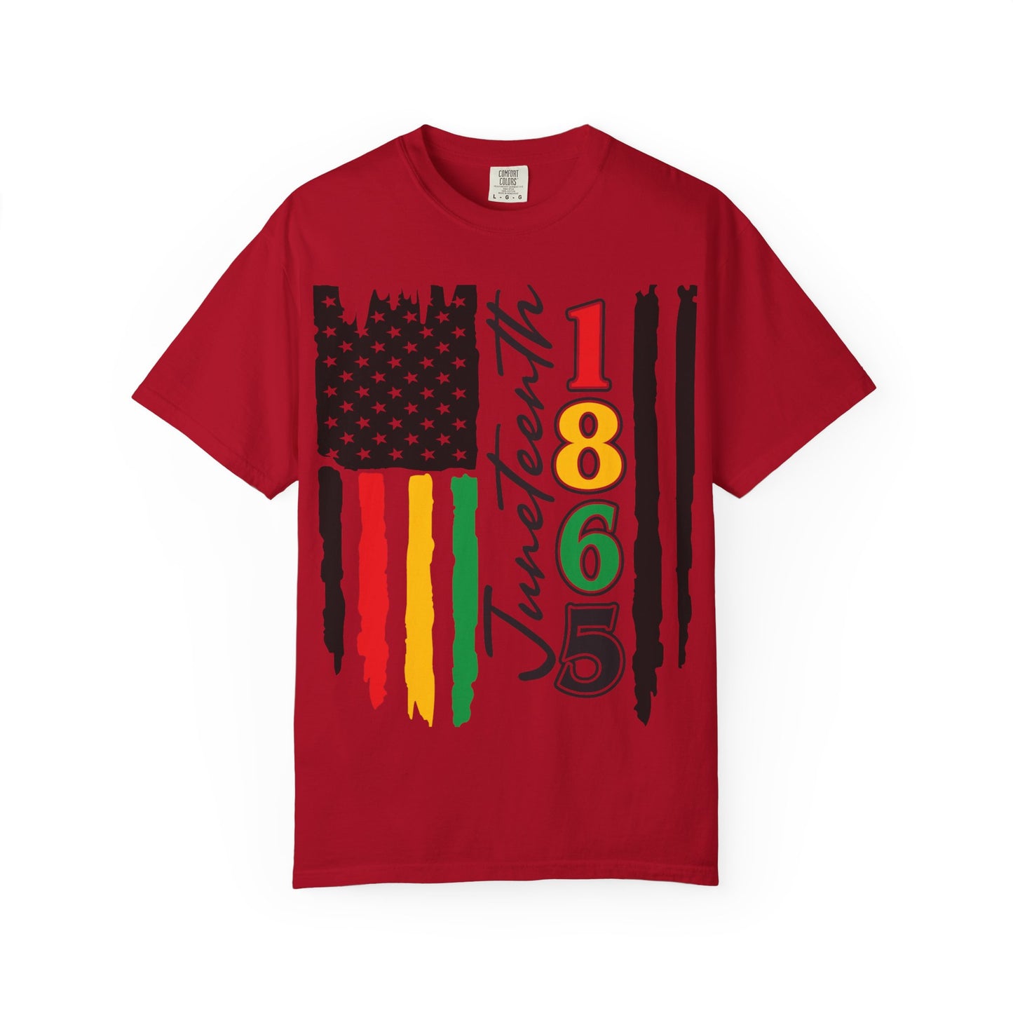 Juneteenth 1865 Flag Unisex T-Shirt 1717