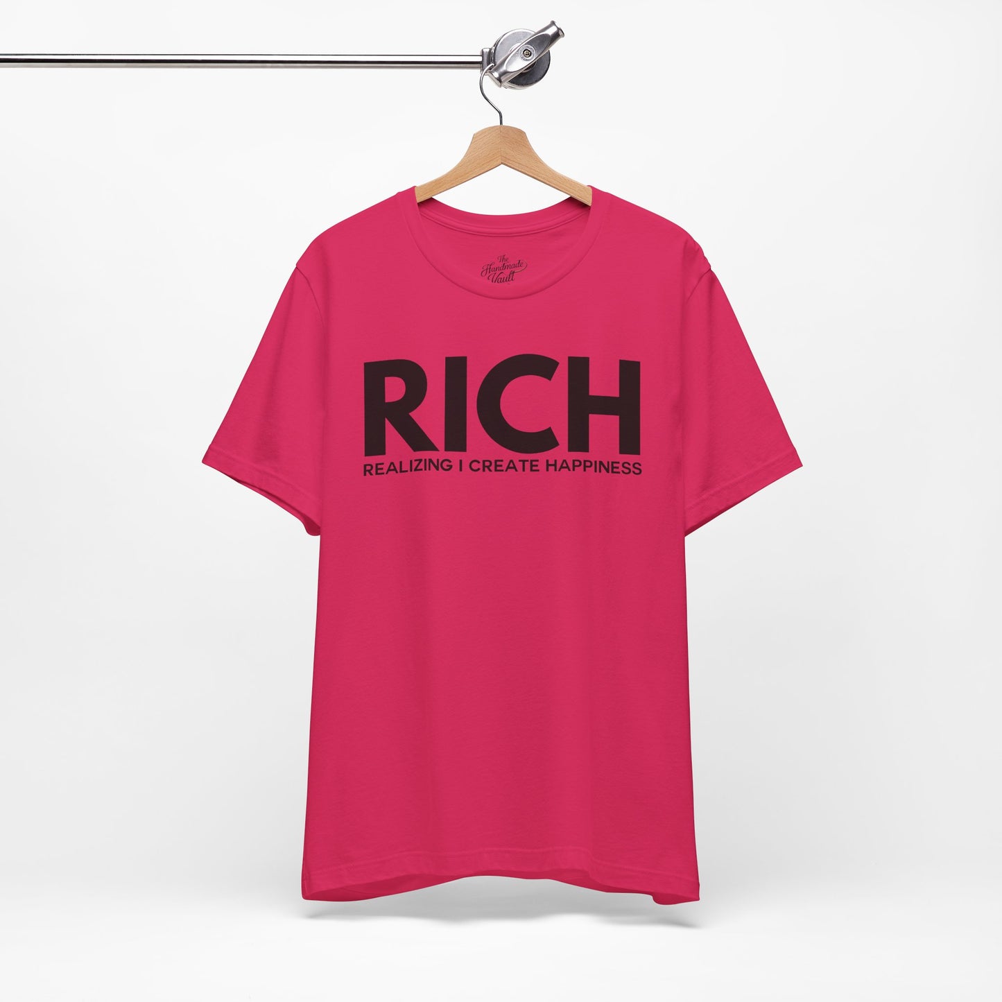 Embrace Happiness Inspirational Short Sleeve Tee