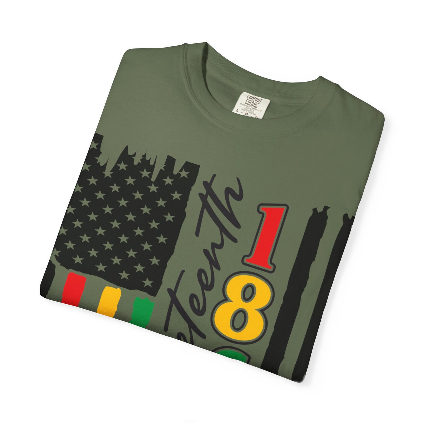 Juneteenth 1865 Flag Unisex T-Shirt 1717