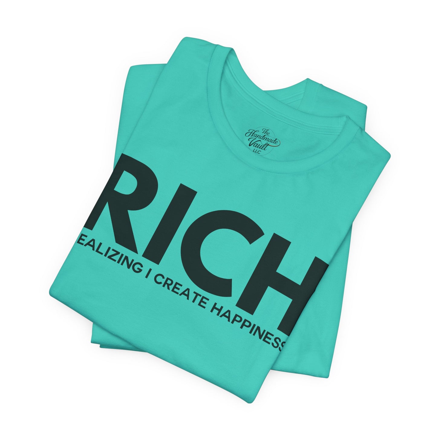 Embrace Happiness Inspirational Short Sleeve Tee