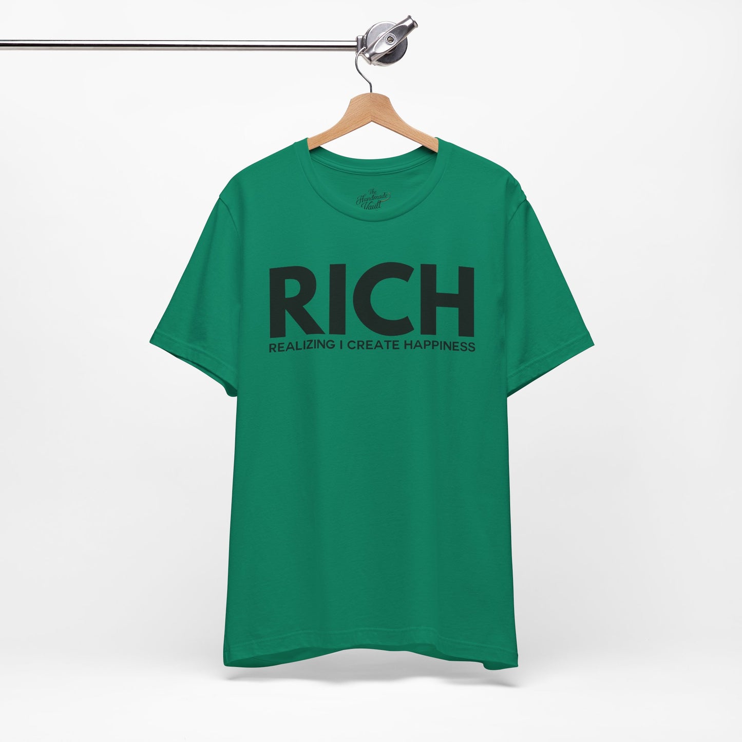 Embrace Happiness Inspirational Short Sleeve Tee