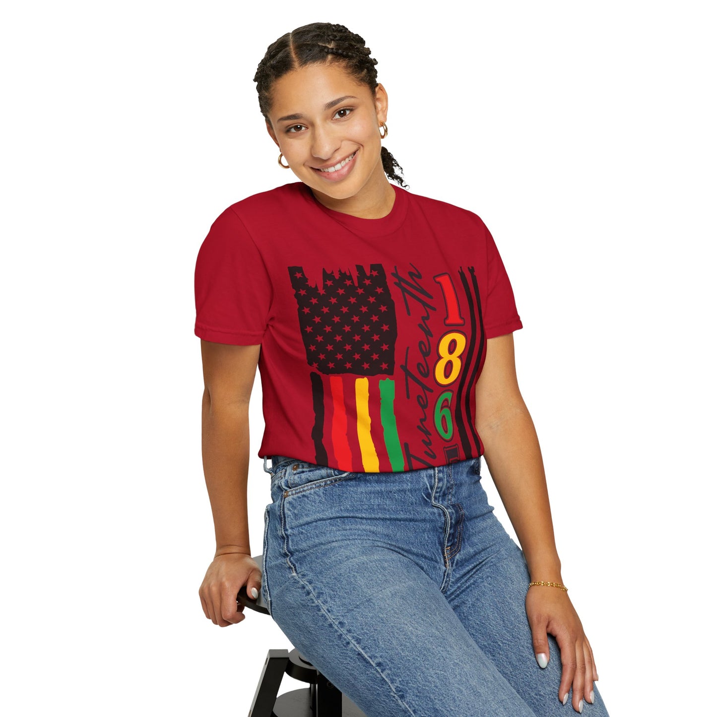 Juneteenth 1865 Flag Unisex T-Shirt 1717