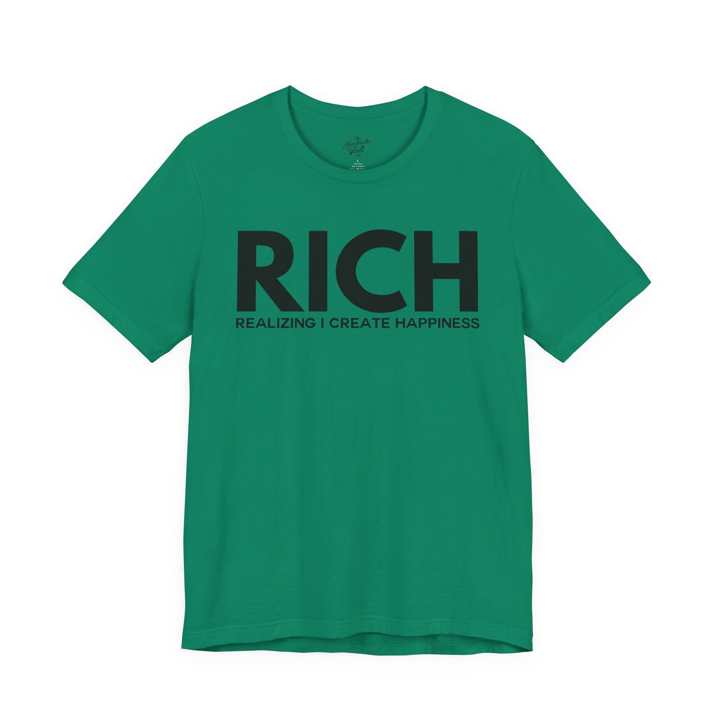 Embrace Happiness Inspirational Short Sleeve Tee