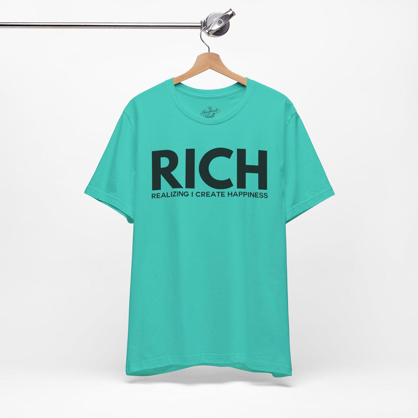Embrace Happiness Inspirational Short Sleeve Tee