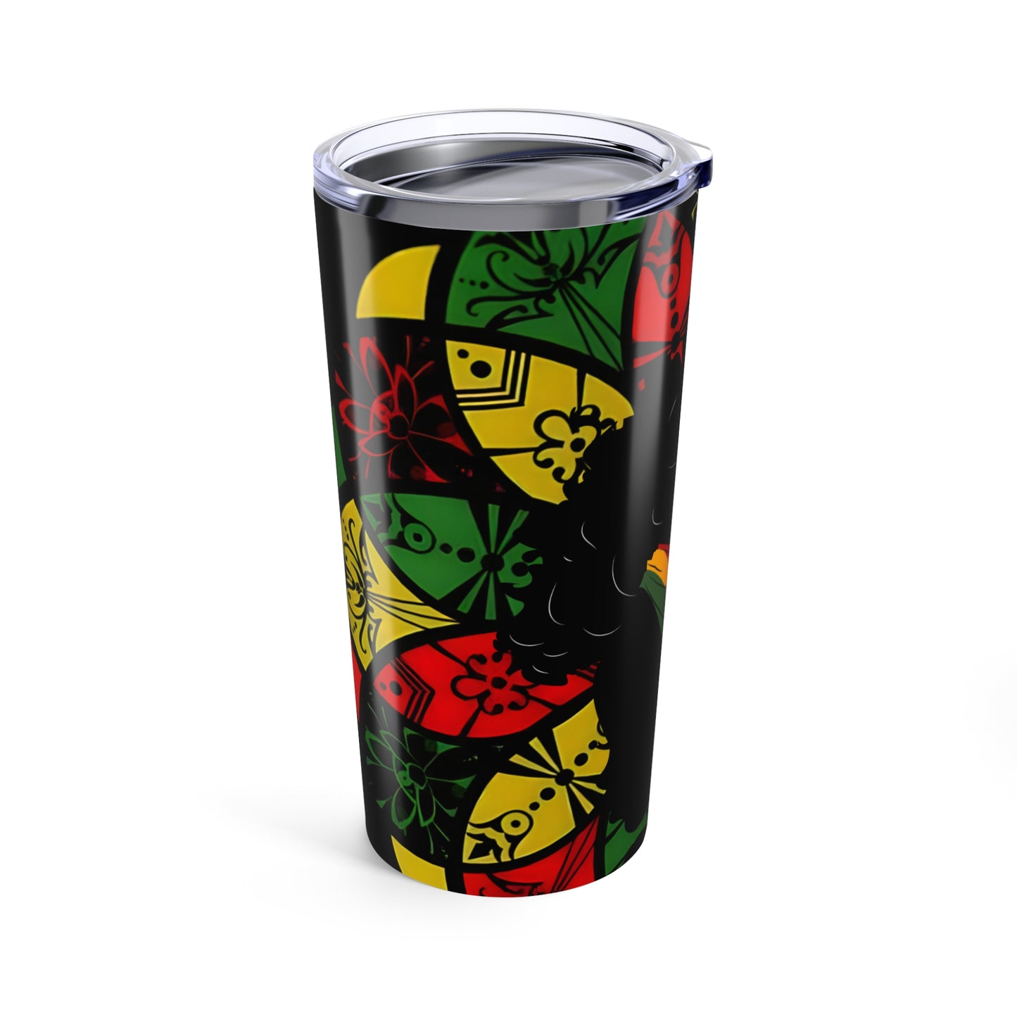 Rasta Vibes 20oz Travel Tumbler Cup
