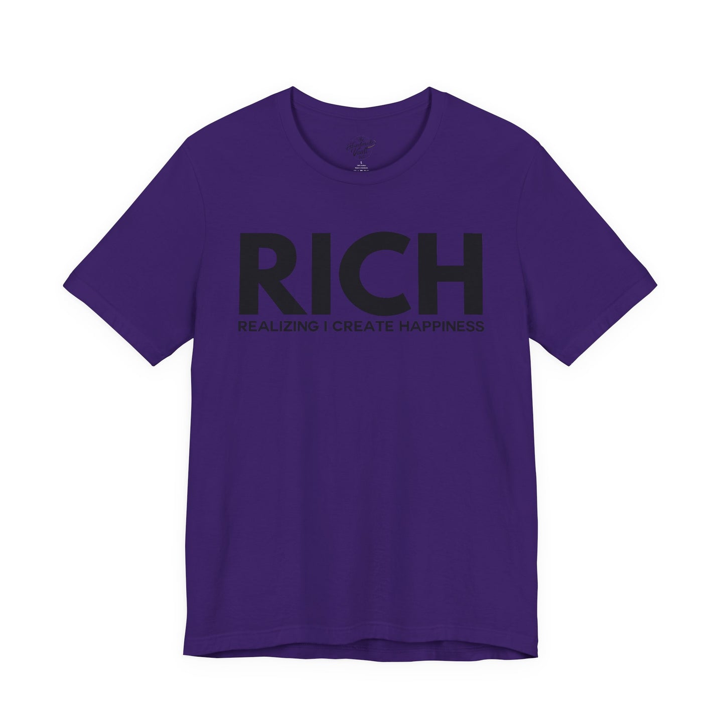 Embrace Happiness Inspirational Short Sleeve Tee