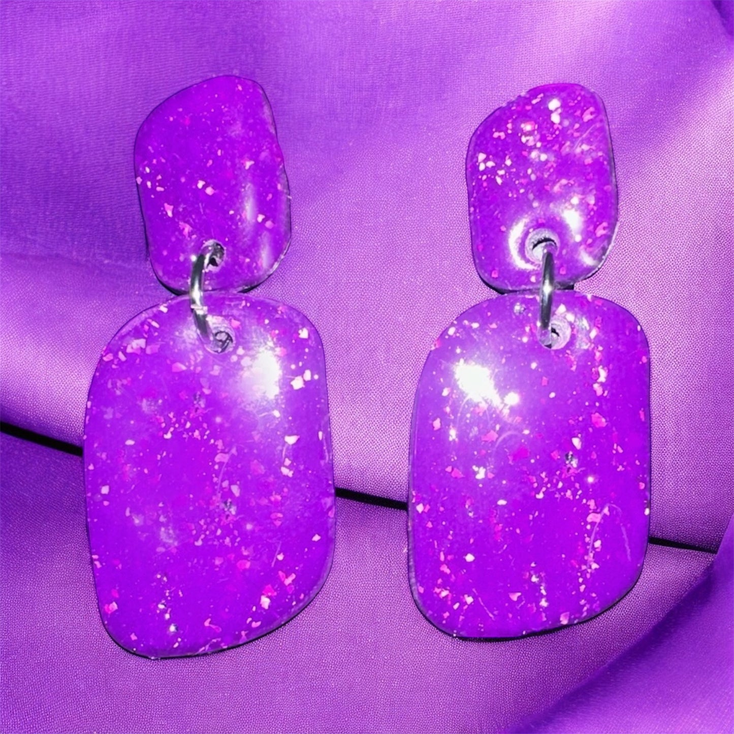 Purple Reign Dangles