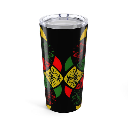 Rasta Vibes 20oz Travel Tumbler Cup