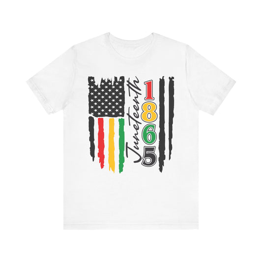Juneteenth 1865 Flag uTee 3001