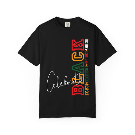 Celebrate Black | History, Culture, Excellence, Respect Unisex T-Shirt
