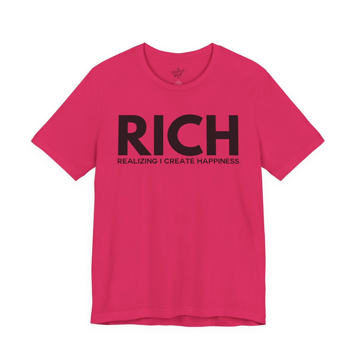 Embrace Happiness Inspirational Short Sleeve Tee
