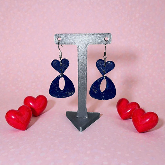 Midnight Sapphire Romance Drops