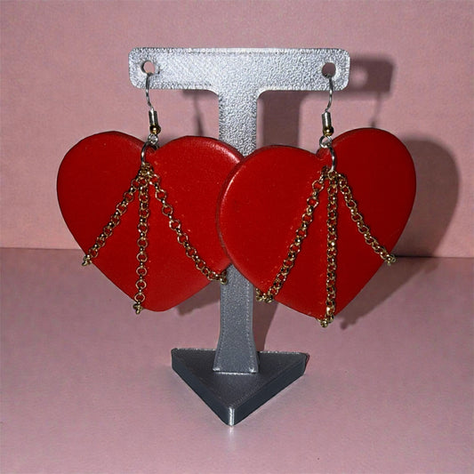 Chained Desire Heart Drops