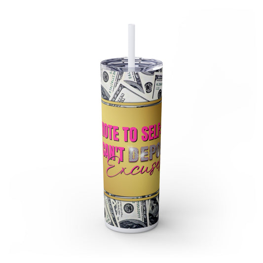 Woman's Motivational Tumbler