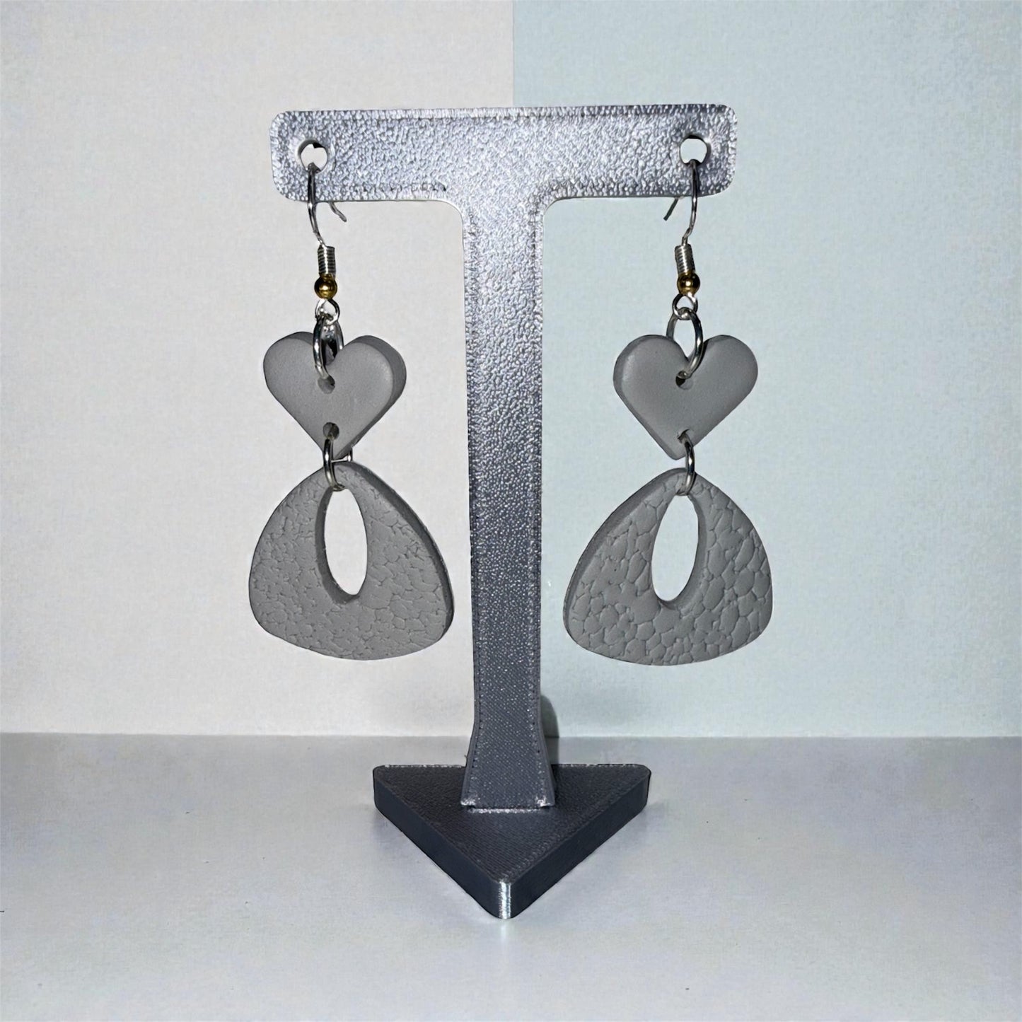 Silvered Heartbeat Drops