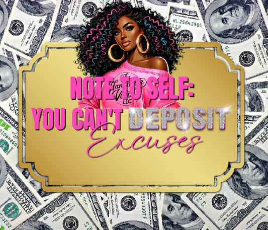 “Note to Self” Luxe Boss Babe Tumbler – 20oz