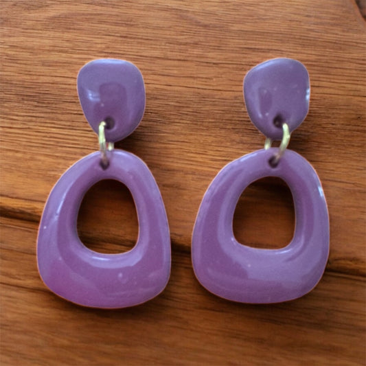 Rosé Glow Hoops