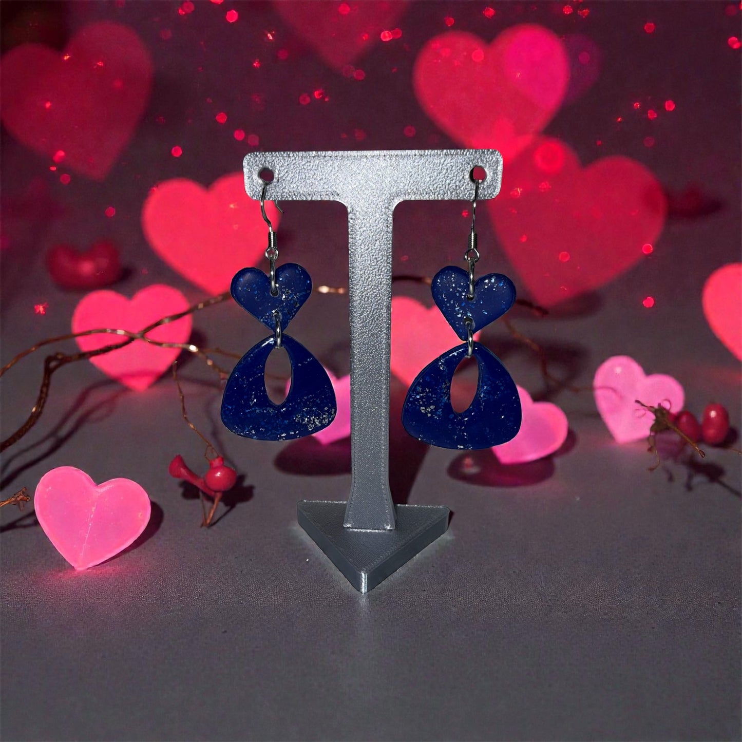 Midnight Sapphire Romance Drops