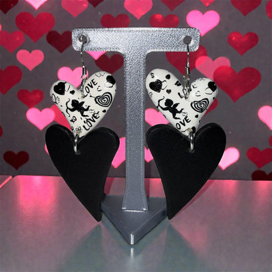 Midnight Love Notes Heart Drops