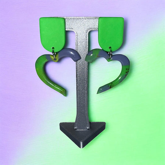 Neon Heartline Drops