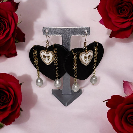Noir Heirloom Heart Drops